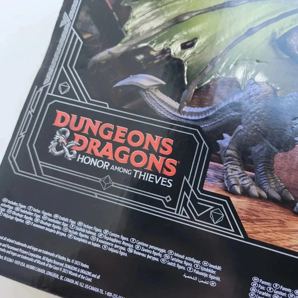 New Dungeons And Dragons Honor Among Thieves RAKOR Dragon Figure 2023 Hasbro - Picture 10 of 14